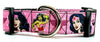 Wonder Woman dog collar handmade adjustable buckle 1" or 5/8" wide or leash Petcollarshandmade