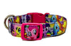 My Little Pony dog collar handmade adjustable buckle collar 5/8" wide or leash Petcollarshandmade