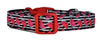 Watermelon dog collar handmade adjustable buckle collar 5/8" wide or leash - Petcollarshandmades