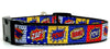 Super Hero dog collar handmade adjustable buckle collar 1" wide or leash $6 - Petcollarshandmades