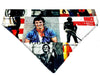 Bruce Springsteen Dog Bandana Over the Collar dog bandana Dog collar bandana Petcollarshandmade