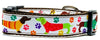 Dachshunds dog collar handmade adjustable buckle collar 1" or 5/8"wide or leash - Petcollarshandmades