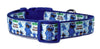 Cookie dog collar handmade adjustable buckle 1" or 5/8" wide or leash Petcollarshandmade