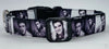 Elvis dog collar handmade adjustable buckle collar 5/8" wide or leash fabric - Petcollarshandmades