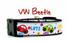 VW Beetle dog collar handmade  adjustable buckle collar 1" or 5/8" wide or leash Petcollarshandmade