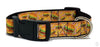 Hamburgers & Fries Dog collar handmade adjustable buckle collar 1" wide or leash - Petcollarshandmades