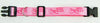 Princess Dog collar handmade adjustable buckle collar 1" wide or leash Pink Petcollarshandmade