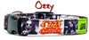 Ozzy Osbourne dog collar Rock N Roll handmade adjustable buckle 1" or 5/8" wide Petcollarshandmade