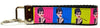Audrey Hepburn Key Fob Wristlet Keychain 1"wide Zipper pull Camera strap actress Petcollarshandmade