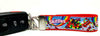 Skittles Key Fob Wristlet Keychain 1"wide Zipper pull Camera strap snack food - Petcollarshandmades