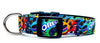 Oreo dog collar handmade adjustable buckle collar 5/8" wide or leash Petcollarshandmade