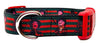 Freddy Krueger dog collar handmade adjustable buckle 1" or 5/8" wide or leash Petcollarshandmade