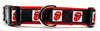 Rolling Stones dog collar Rock N Roll handmade adjustable buckle 1"or 5/8"wide Petcollarshandmade