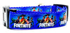 Fortnite dog collar handmade adjustable buckle collar 1" wide or leash - Petcollarshandmades