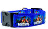 Fortnite dog collar handmade adjustable buckle collar 1" wide or leash - Petcollarshandmades